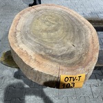 Rosewood schijf, Dikte 85mm, Ø 550mm